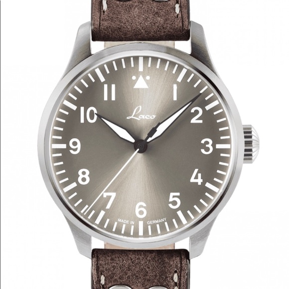 Laco Watch Augsburg Taupe Limited EdItion Rare - Picture 4 of 9